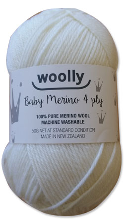 Woolly Baby Merino 4ply