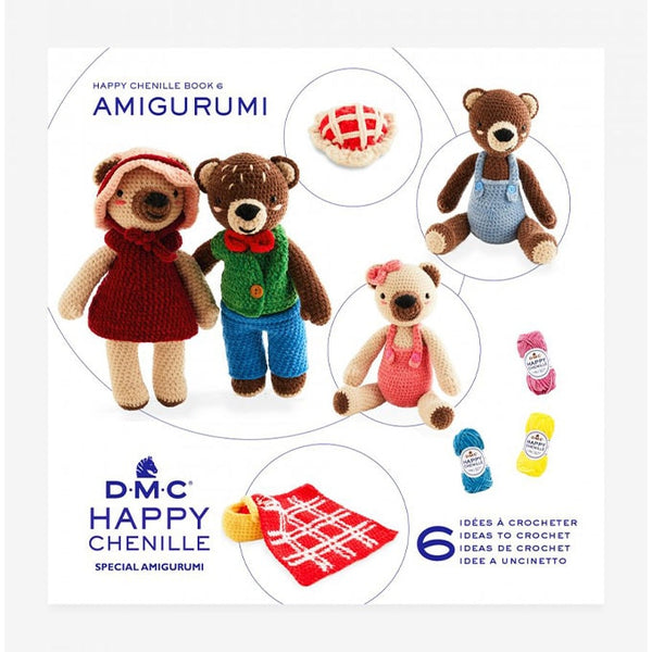 Happy Chenille Book 6 Amigurumi - Teddy Bears Picnic