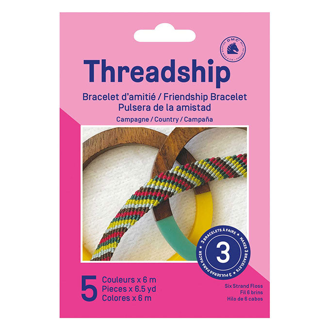 DMC Threadship - Friendship Bracelet Starter Packs