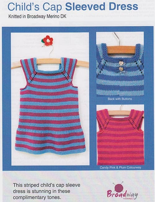 DFBK 001 Child's Cap Sleeved Dress