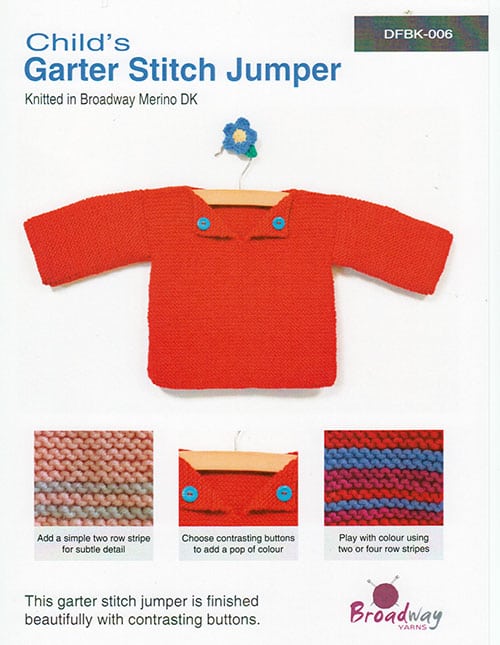 DFBK 006 Garter Stitch Jumper
