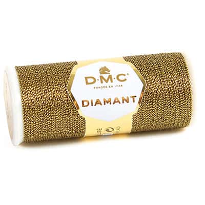 DMC Diamant Metallic Thread Shell Pink D225 DMC Diamant Metallic Thread Shell Pink D225