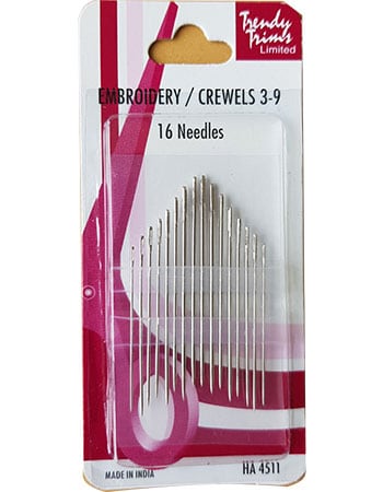 Embroidery/Crewels 3-9