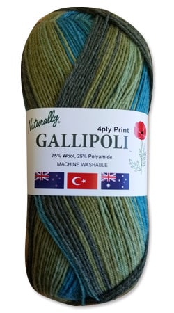 Naturally Gallipoli 4ply Prints