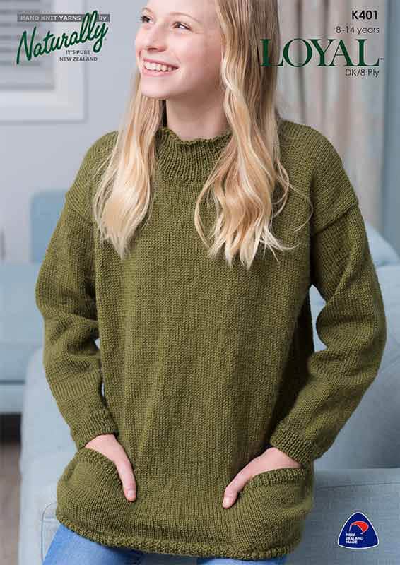 K401 Sweater with Pockets