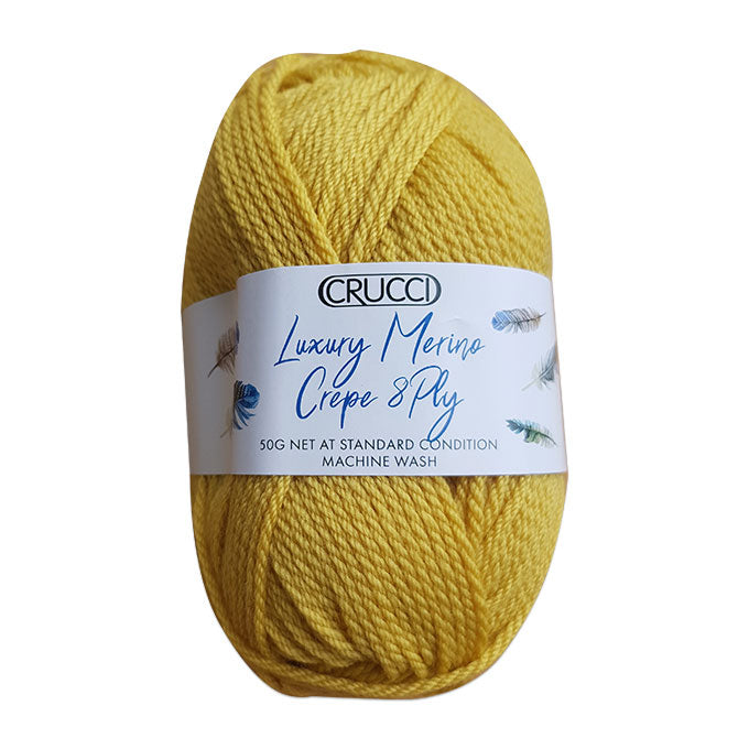 Crucci Luxury Merino Crepe 8ply