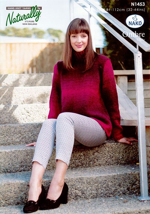 N1453 A Shaped Sweater