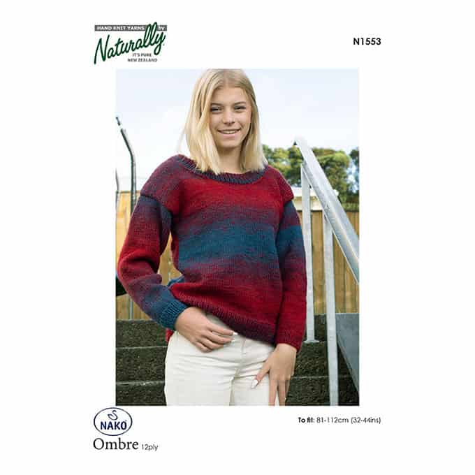 N1553 Drop Shoulder Sweater