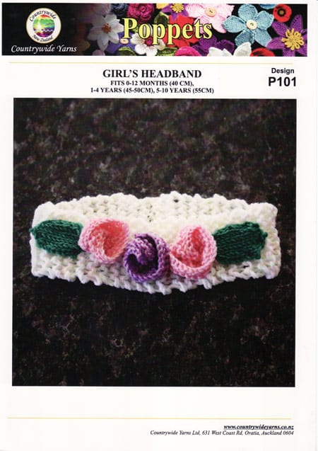 P101 Girls Headband