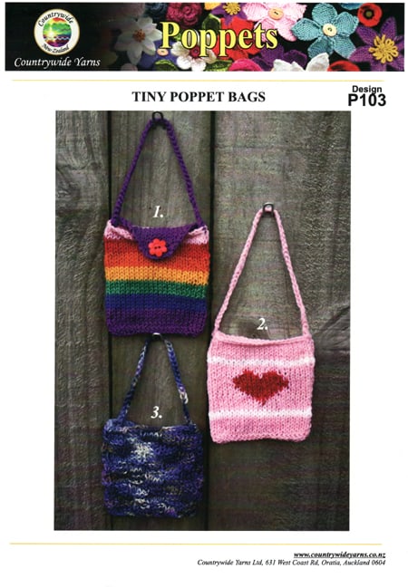 P103 Tiny Poppet Bags