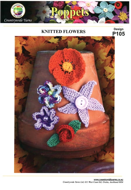 P105 Knitted Flowers