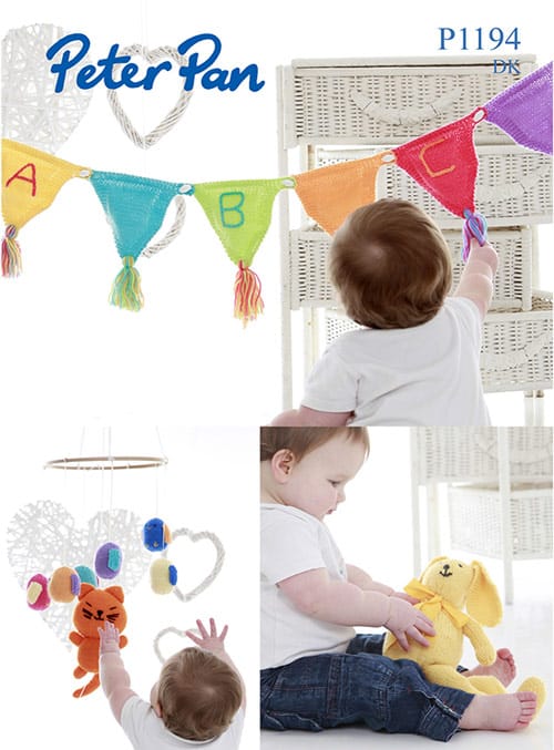 P1194  Tweety Bird Mobile, Rabbit & Bunting