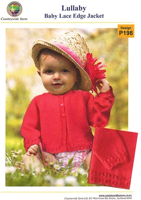 P198 Baby Lace Edge Jacket