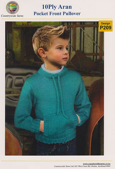 P209 Childs Pocket Front Pullover