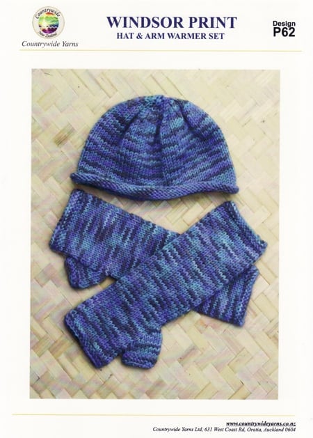 P62 Hat & Arm Warmer Set