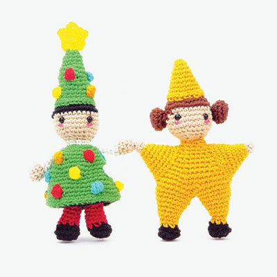 Happy Cotton Book 7 Amigurumi - Christmas Couples