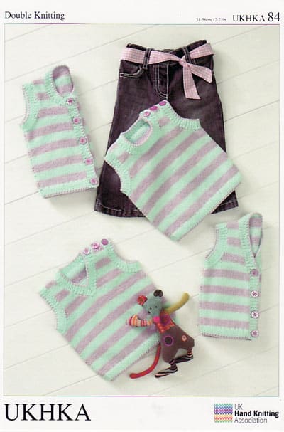UKHKA 84 Waistcoats & Slipovers  8ply