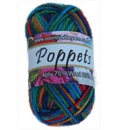 Countrywide Yarns Poppets 4ply