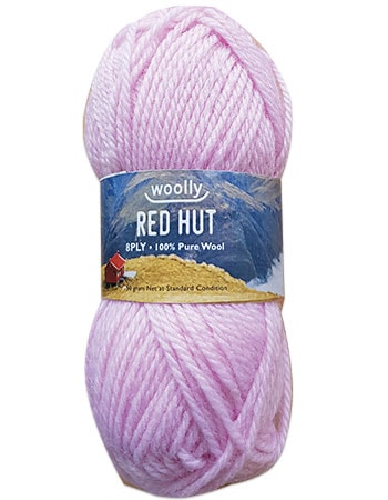 Woolly Red Hut 8ply