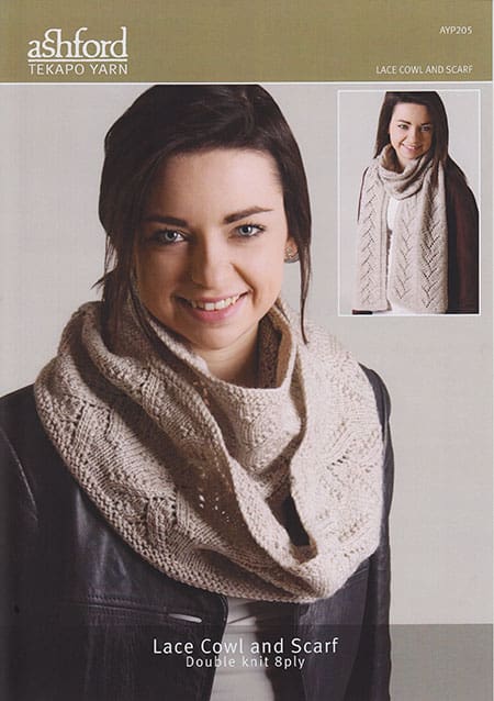 AYP205 Lace Cowl & Scarf